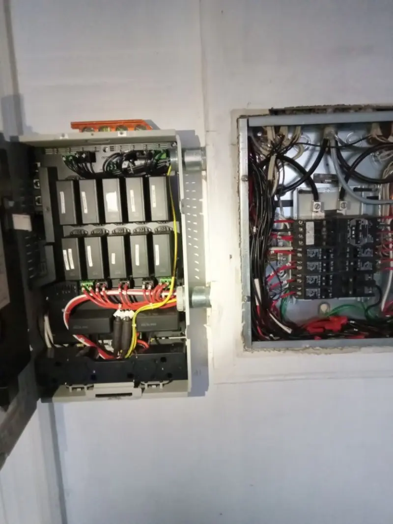 Electrical panel upgrade completed for Commercial Electrician Services in Hickman